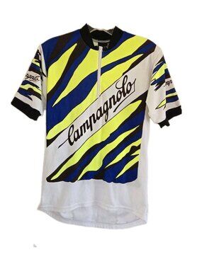 Rare Vintage CAMPAGNOLO Cycling Jersey Mens Size Small Italian